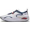 Li Ning Cushioning, Wear Resistant Low Top Casual Shoes Men's White Blue AGLR331-5