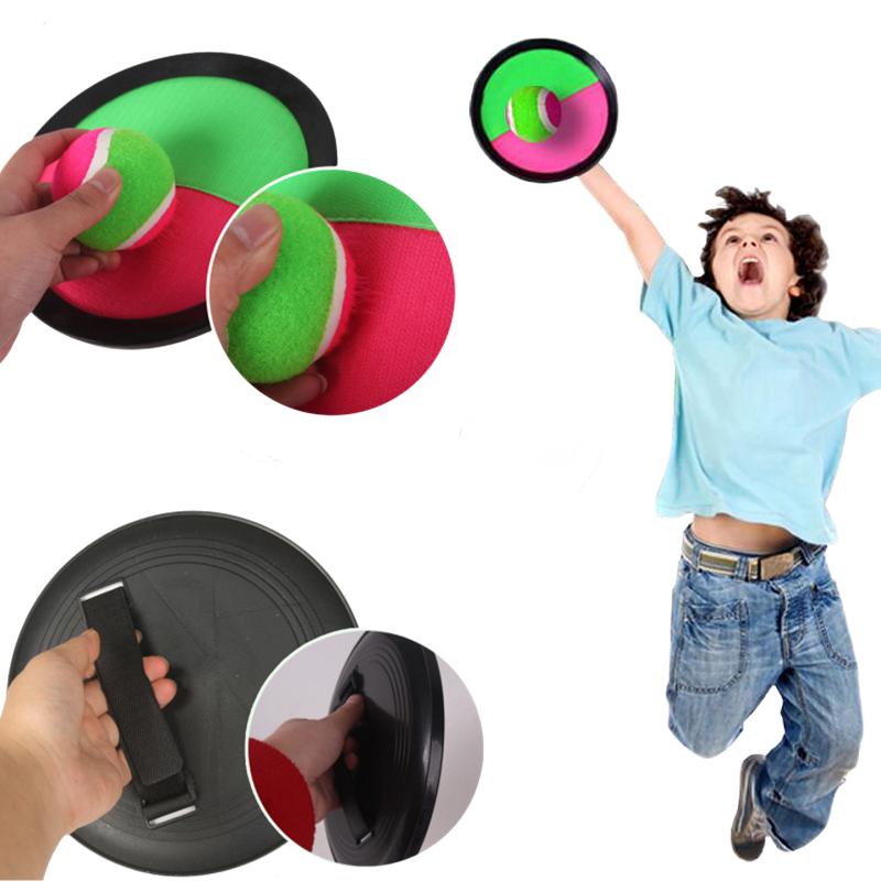 Throwing and catching adhesive target ball set beach toy family backyard outdoor game lawn children's toy