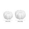 Q1FD 10Pieces Artificial Pumpkins White Foam Pumpkins for Fall Festival Christmas