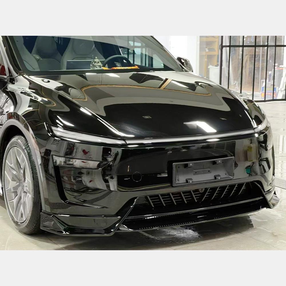 Tesla Model Y 2024+ Facelift Front Lip Splitter Spoiler by YOFER