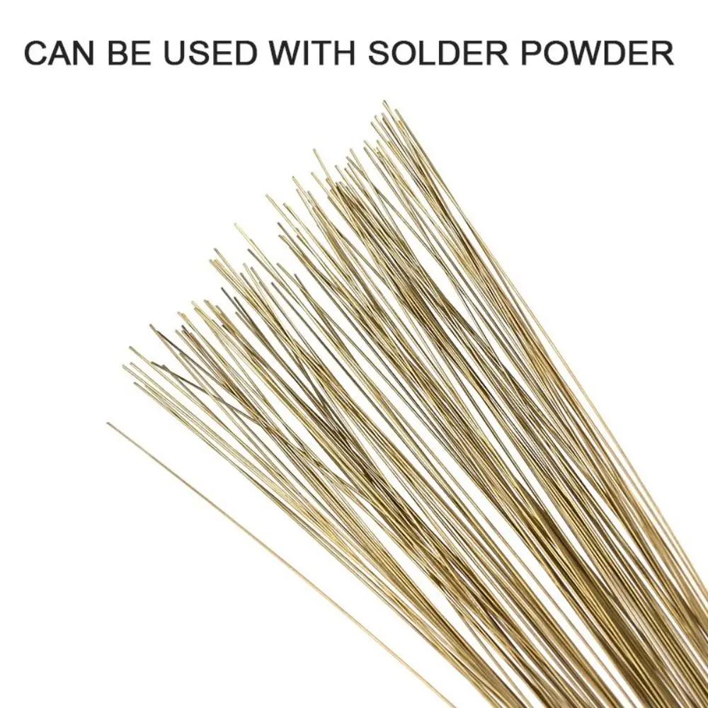5pcs Gold Welder Tool Brazing Stick Silver Welding Rod Soldering Wire for Jewelry Making Repair Easy Solder
