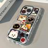 Cartoon Dog for IPhone16promax Phone Case for Apple 15 Cream Mirror All-inclusive 11/14/xs