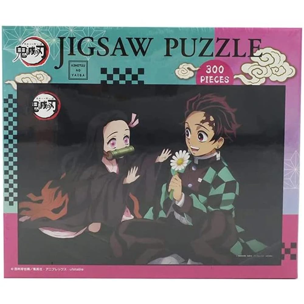 ENSKY Jigsaw Puzzle Demon Kimetsu No Yaiba and Nezuko 300-Piece Slayer (Tanjiro 2) 300-1706