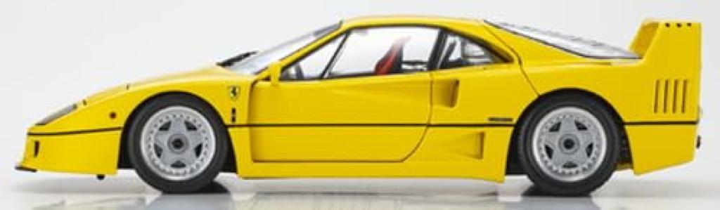Kyosho Original Scale Ferrari F40 Yellow Finished Product KS08416Y 1/18