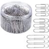 Office Staplers - AIMOONSA - Pack 700 - Silver - 3 Sizes (28/33/50 Mm) - Compartmented Box