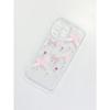 Kawaii 1 pz Pizzo Fiocco Cuore Strass Decalcomania Sticker Viso Decorazione, Adatto Per Feste E Festival