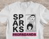 Sparks Band T-Shirt: Glam Rock, Synth Pop, American Rock