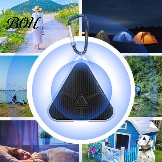 Pulse Tick Repellent Device Device, USB-C Rechargeable Ultrasonic Lightweight Pest Insect Repeller Clip-On & for Outdoor Camping Hiking