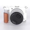 High Precise Aluminum Base Wooden Handle For R50V Cameras Hand Grip Improved Ergonomics And Durability 1/4inch Screw