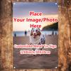 D Flat Pc Customizable Metal Tin Sign Personalized Hanging Ornament Perfect Gift for Friends and Family Wall Art