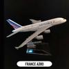 1:400 Scale Metal Airplane Replica DHL Boeing 757 Airplane Diecast Model Airplane Home Office Miniature Toys for Kids - Perfect 12.Lufthansa A380