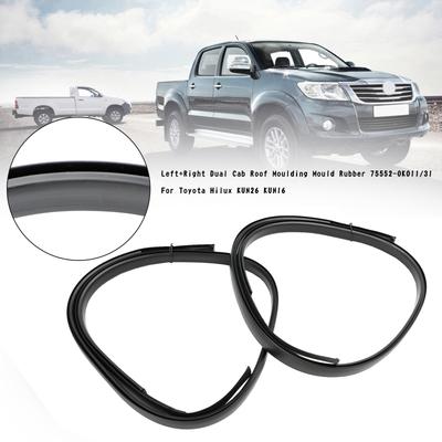 Dual Cab Roof Moulding Mould Rubber 75552-0K011/31 For Toyota Hilux KUN26 KUN16