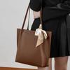 Leather Tote Bag, Large-Capacity Shoulder Bag, Premium Sense Child And Mother Bag, Simple Commuter Handbag.