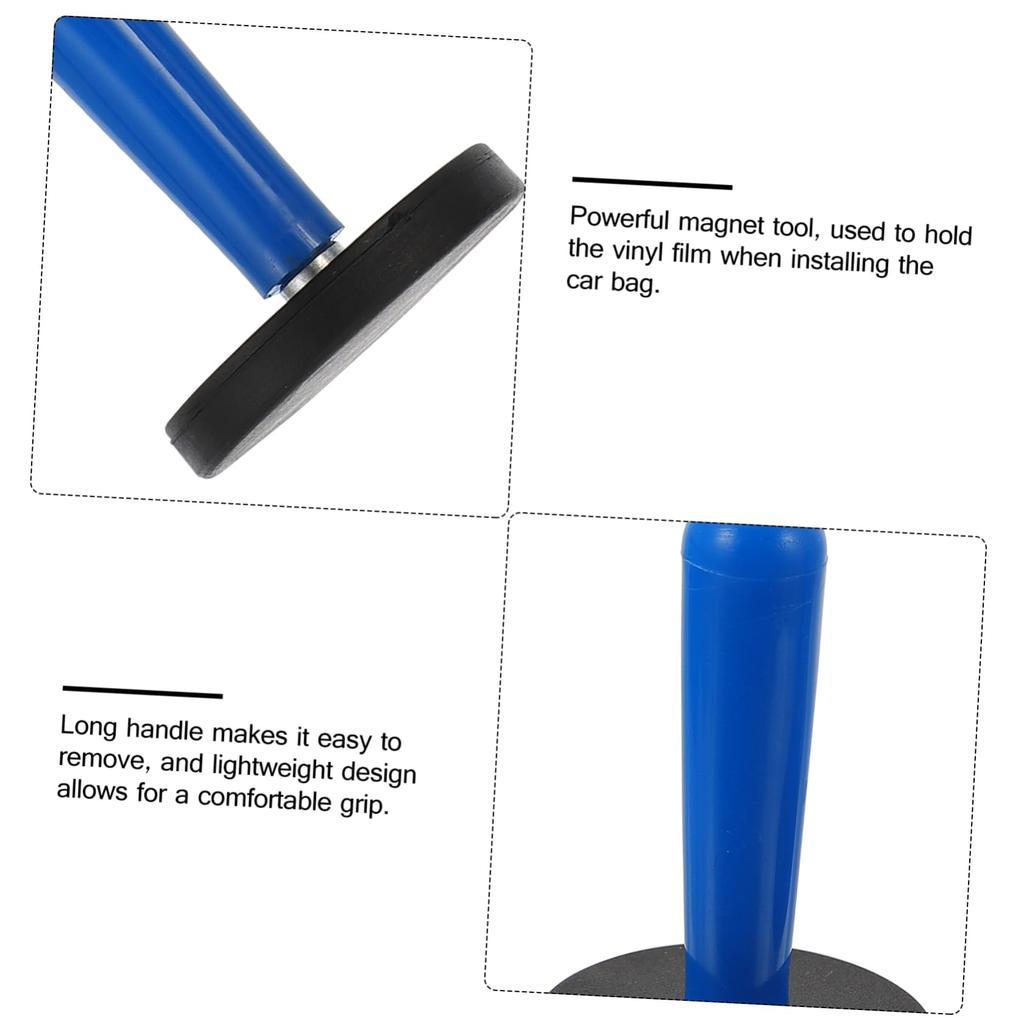 OSALADI 8 Stück Auto Vinyl Folie Magnetischer Locator Magnet Halter Folien Montage Werkzeug Leichtes Design für einfache Handhabung