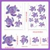 1 Sheet Sea Turtle Wall Stickers,Vinyl Underwater Ocean Waterproof Wall Decals for Home Office
