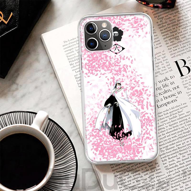 Bleach Kuchiki Byakuya Cover For iPhone 17 Air 16 16E 15 Pro Max 14 Plus 13 Mini Phone Case 12 11 7 8 SE Customized Print Shell