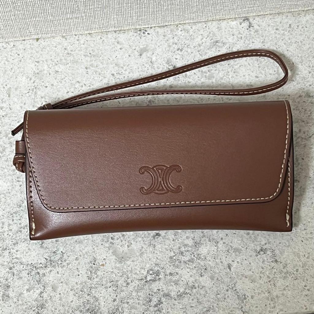 Used Unused CELINE Sunglasses Triomphe Macadam with Case Bag