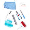 Pet cleaning and grooming tools, cat grooming brush, cat bathing bag, pet shop supplies