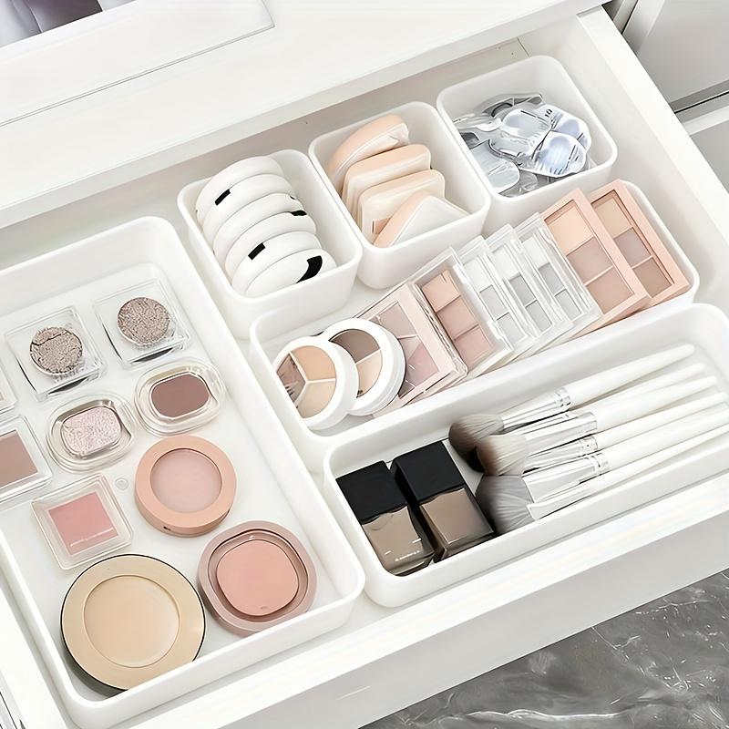 Organizer Tray Divider Set Desk Drawer Organizer Garage Organization and Storage Toolbox Accessories Desk Stationery Box Cosmetic Storage Box