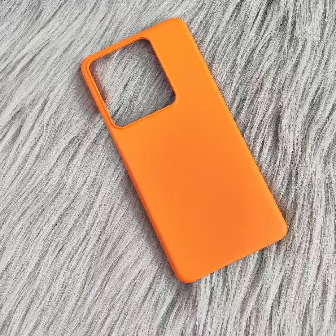 

Чехол для Realme GT 7 Сверхтонкий Матовый Жесткий ПК Противоударный Чехол Для Realme GT7 GT 7T Neo 7 Однотонный Чехол для Телефона Бампер for Realme GT 7 оранжевый