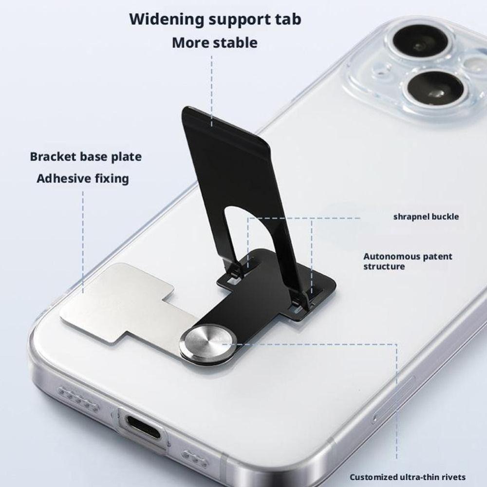 360° Rotating Mobile Phone Holder Self-adhesive Bracket Premium Phone Kickstand  Desktop