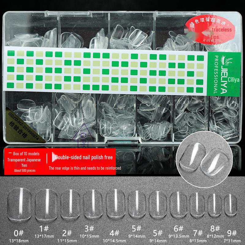 Ultra-Thin Handmade Long Ladder Nail Art Patch