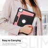Tablet Case for iPad Air 11 (2025)/(2024)/Air (2022)/(2020)/Pro 11 (2022)/(2021)/(2020) Detachable PU Leather Flip Cover