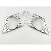 ABS Chrome Front Fog Light Lamp Cover Trim For Nissan Sentra Sylphy 2016