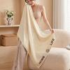 Bath Towels Cotton Thickened And Enlarged Bath Towels Household Absorbent Adult Bath Towels Beach Cotton Quick-Drying Polyester Cotton Bath Towels
