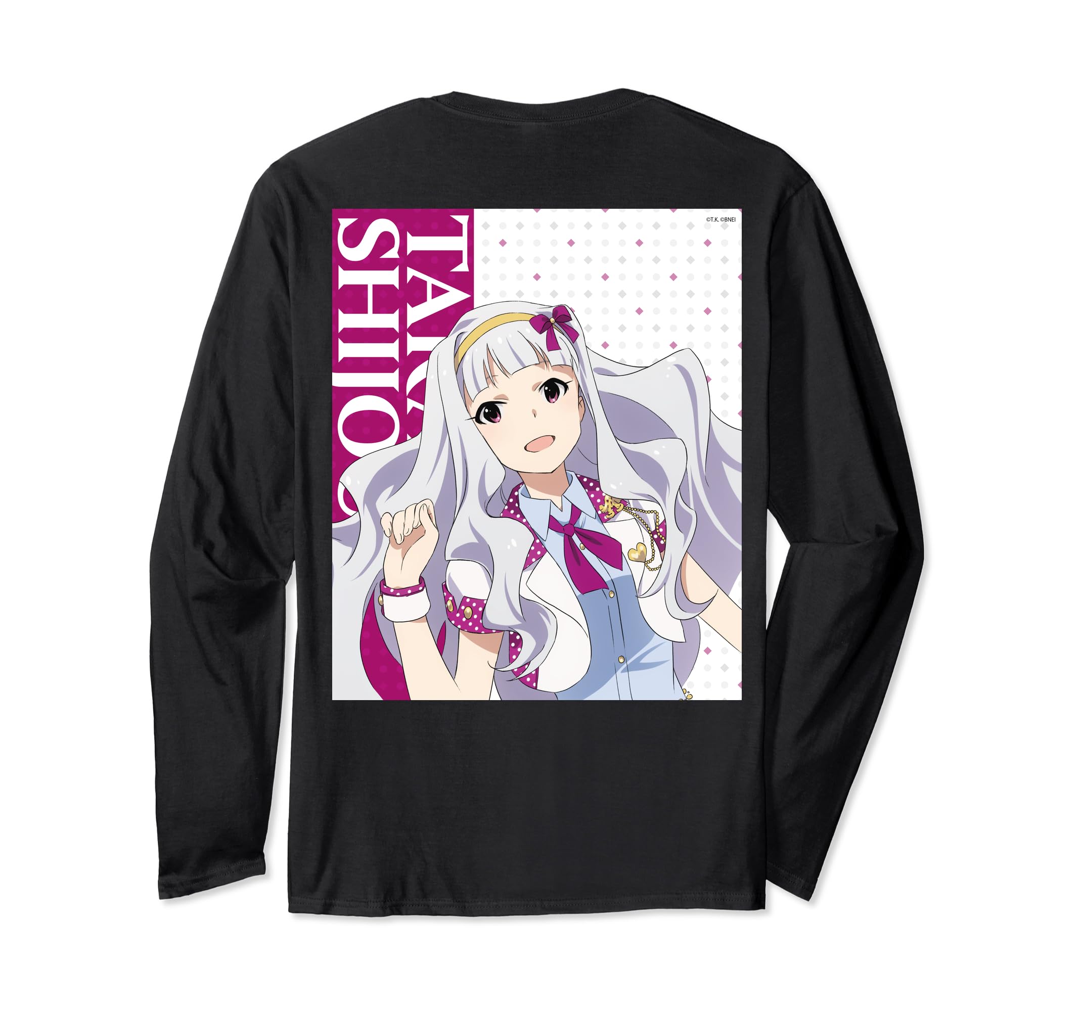 

THE iDOLM@STER Shiny Festa Shijo Takane (Back Print) Long Sleeve T-Shirt