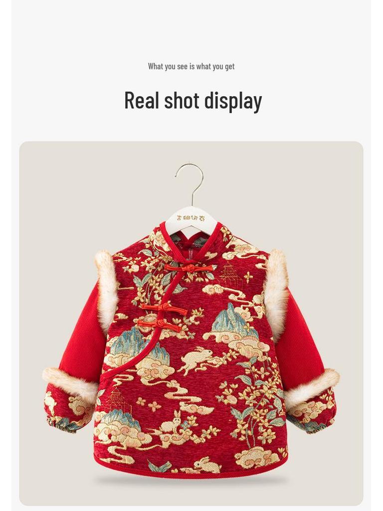 Baby Smock: Waterproof New Year Bib for Autumn/Winter