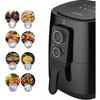 Goldmaster 3.8 Liter Airfryer Oil-Free Frying Hot Air Fryer with Vital Dynamic Airflow Technology GM7477