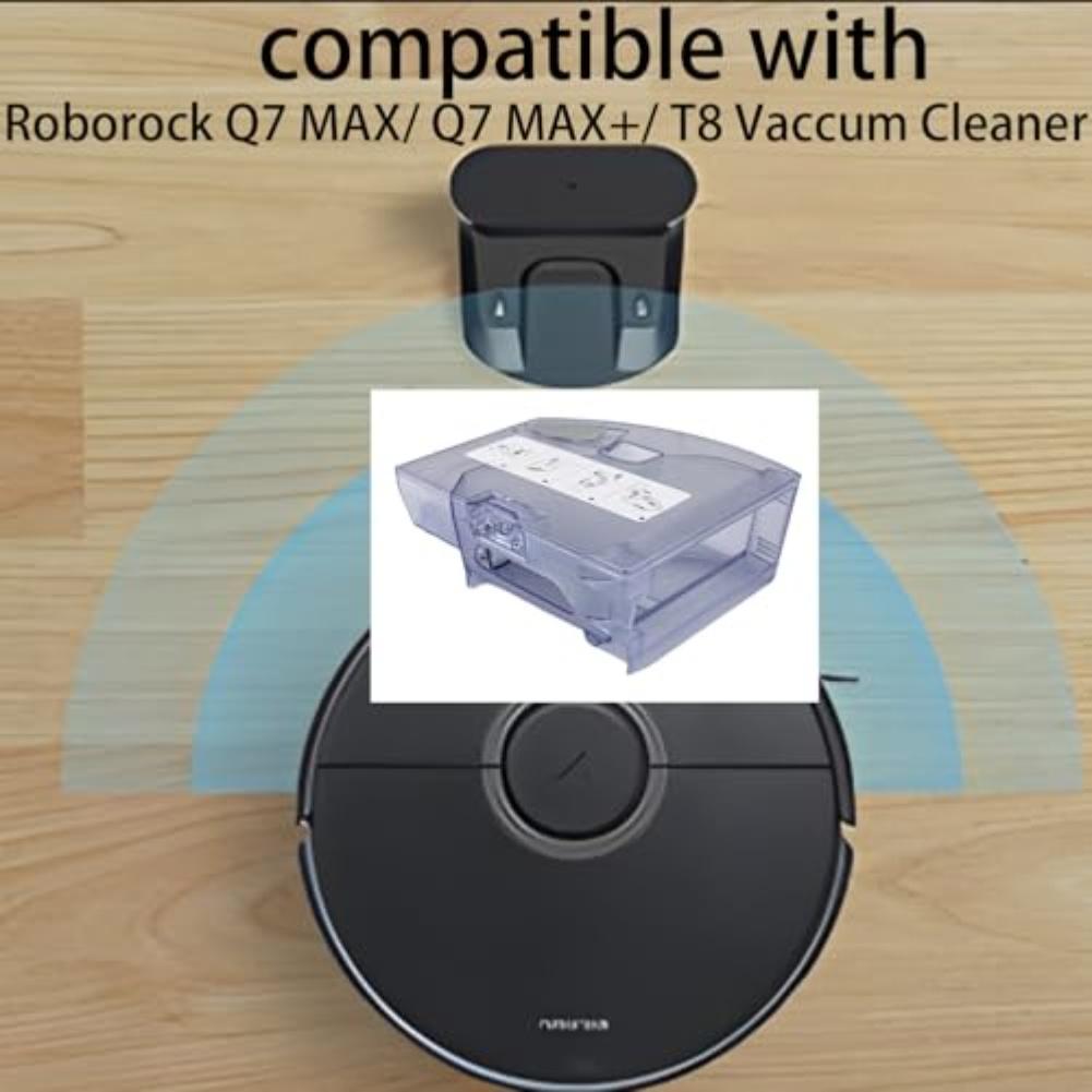 Dual-Function Dustbin Robot Vacuum Accessory Water Tank
