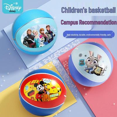 Pallone da Basket per l'Allenamento Disney per Bambine dell'Asilo - Piccola Palla Giocattolo in Pelle