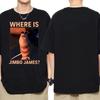 Wo Ist Jimbo James Lustiger Marcus Der Wurm Meme T-Shirt Männer Frauen Sommer Harajuku T-Shirt Mode Vintage Hohe Qualität T-Shirts