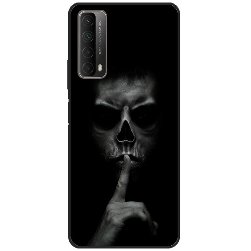 For Huawei Y7A PSmart 2021 Shockproof Cover 6.67" For Huawei P Smart 2021 Case PPA-LX2 Phone Cover Soft Silicone Back Case Coque