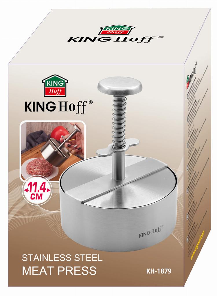 Verstellbare Form Burger-Fleischpresse KINGHOFF KH-1879
