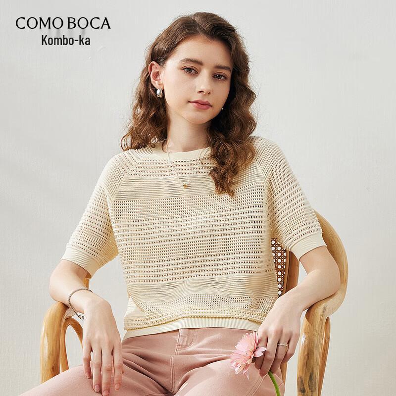 Women s Silk Blend Short Sleeve Knit Top XL
