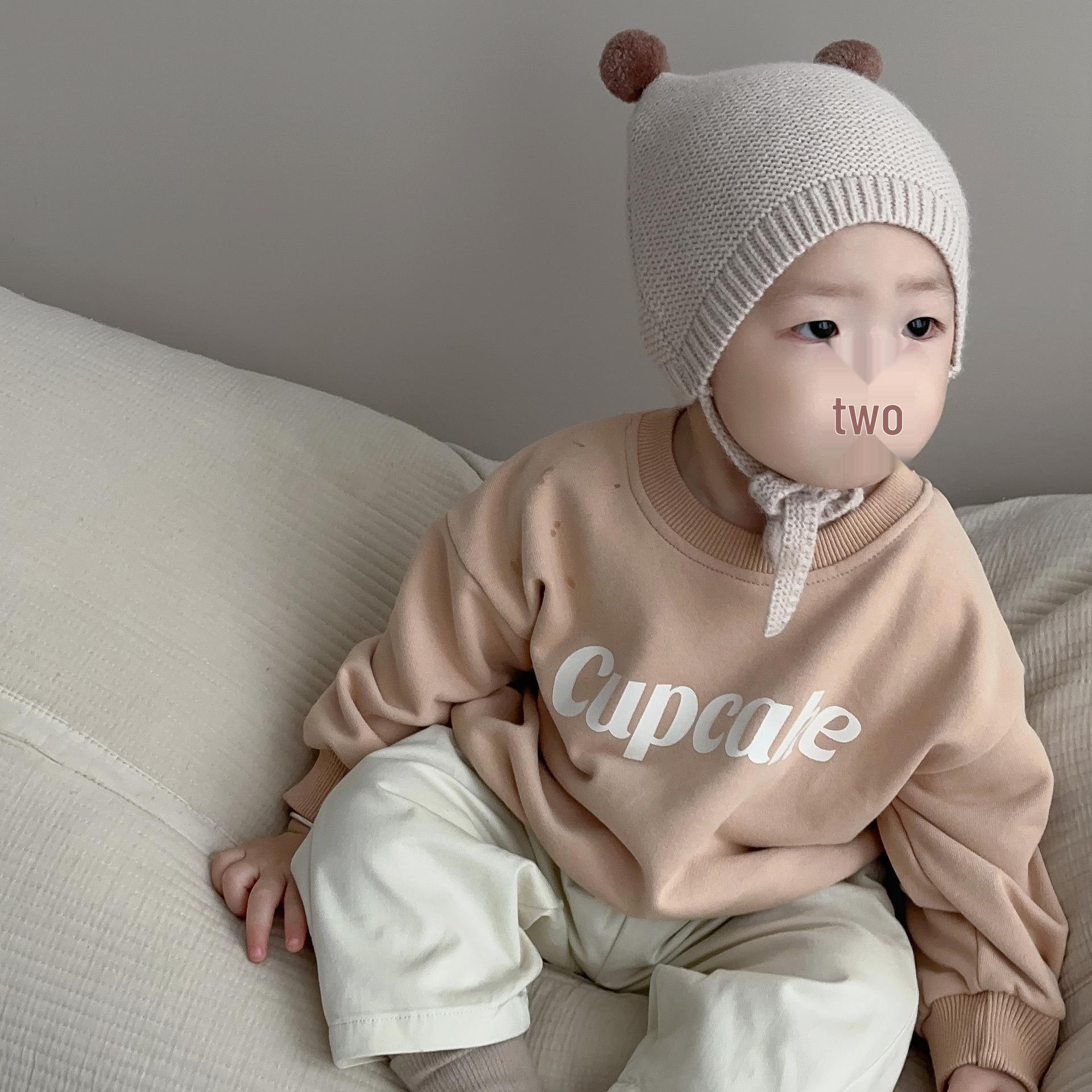 

Комплект толстовки и спортивных штанов в корейском стиле для младенцев и малышей на весну/осень для мальчиков 110cm