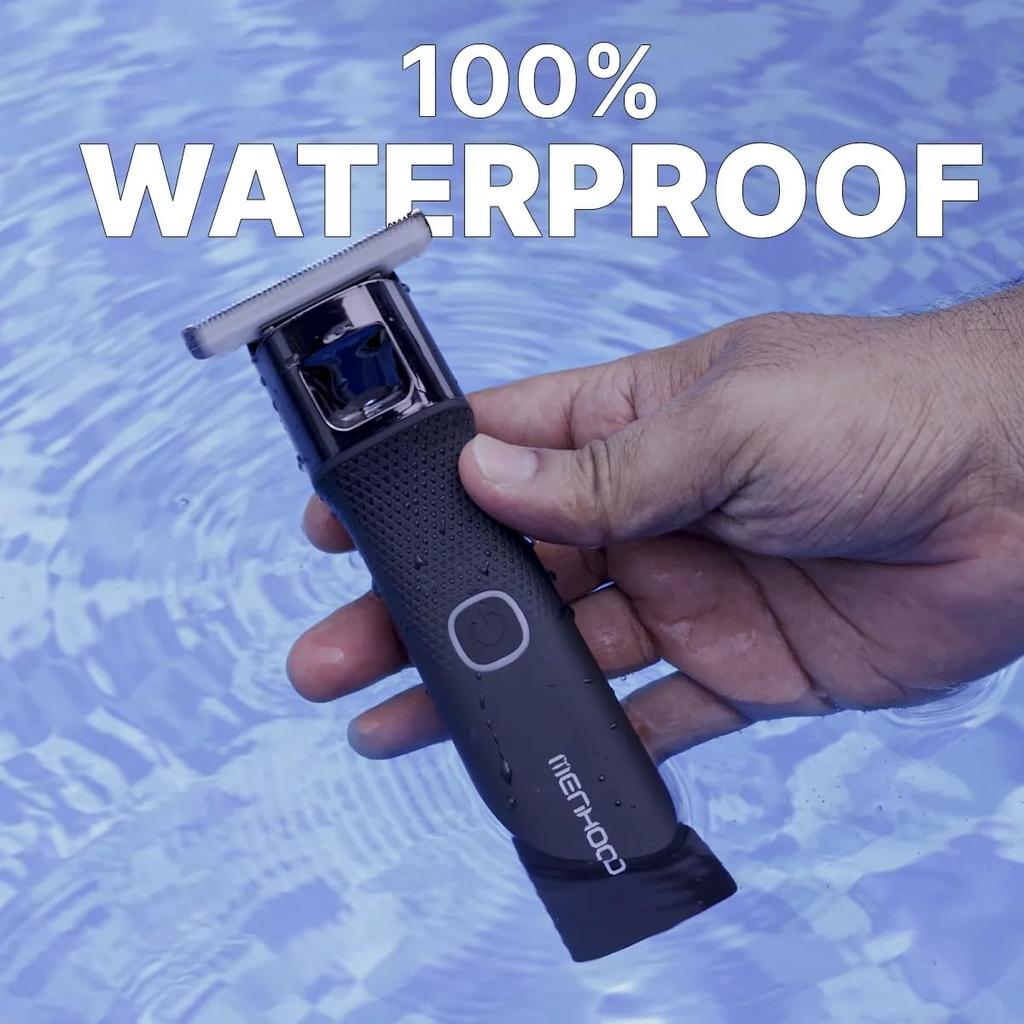 MENHOOD Grooming Trimmer Ultra For Men Multi-Purpose Trimmer For Groin,Body,Ear&Nose,Beard Hair|Rechargeable|Waterproof|Fast Charging|180 Min Run-Time