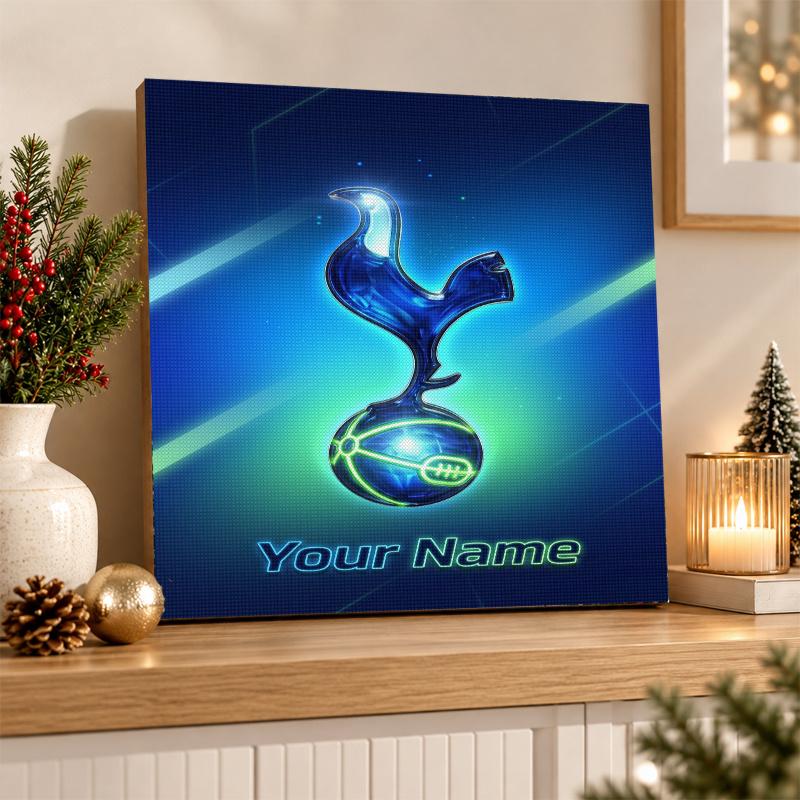 Tottenham Hotspur FC Custom Name Text 5D Diamond Painting Kit DIY Full Drill Diamond Art Decoration