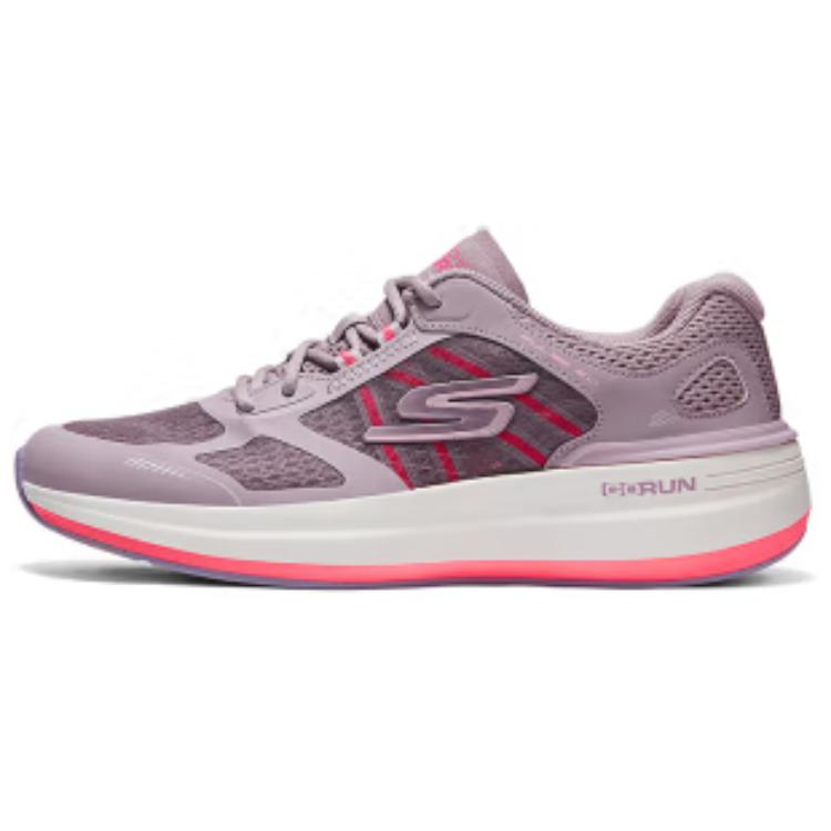 Skechers Go Run Удобные Универсальные Амортизирующие Дышащие Легкие Низкие Повседневные Беговые Кроссовки Женские Кроссовки Розовые 129113-MVE 35
