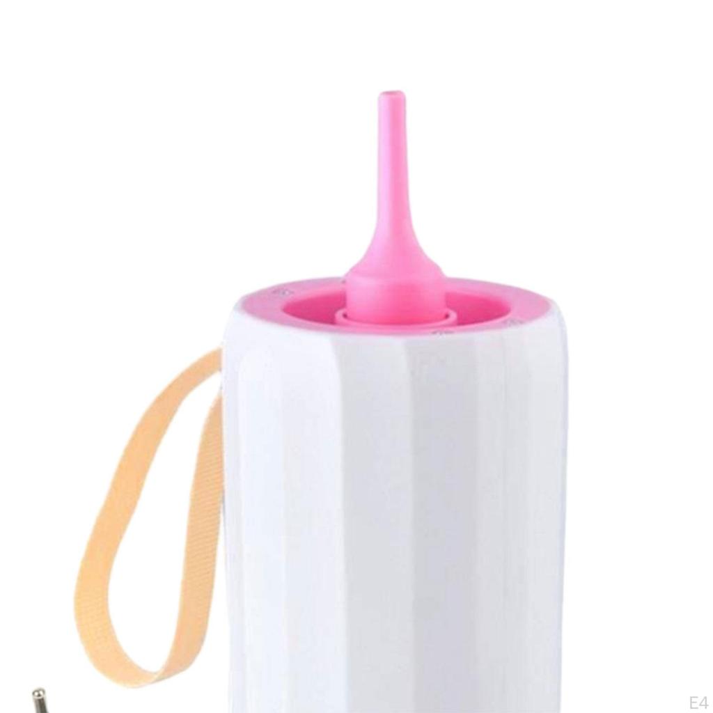 Balónková pumpa Dekorace Vzduch na Promoce Narozeninové Oslavy Zásnuby žlutá