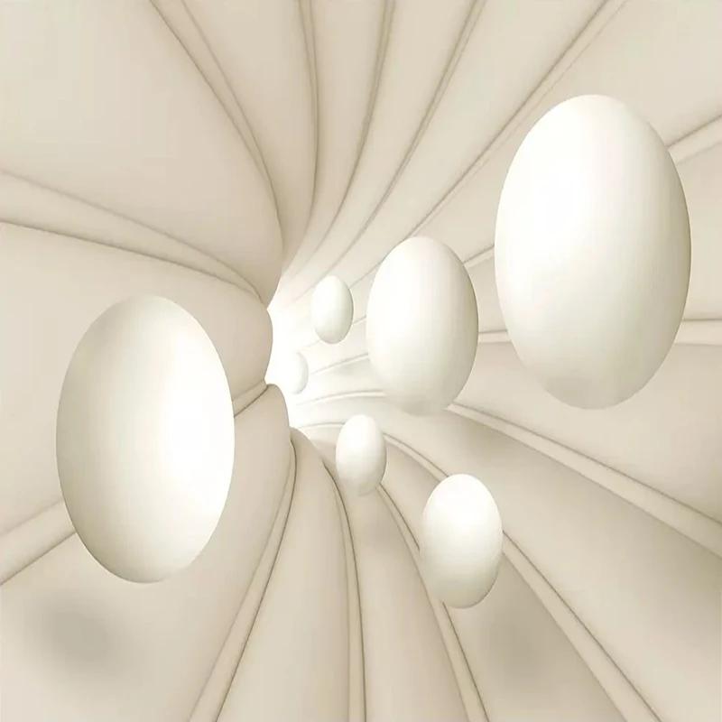 Creative Mural Wallpaper Modern Abstract Art Space Ball Photo Wall Paper Living Room Bedroom Home Decor