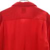 CAMPUS 60s Vintage Wool Blend Long sleeve Open collar shirt S Red Men's Used