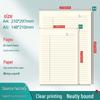American Style Lined & Grid Paper Draft Pad with Sticky Notes for Homework & Exams