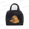 Insulated Lunch Bag Cartoon Pizza Capybara Series Insulation Bento Pack Women Men Cute Capybara Meal Pack Kids Bento Lunch Bags