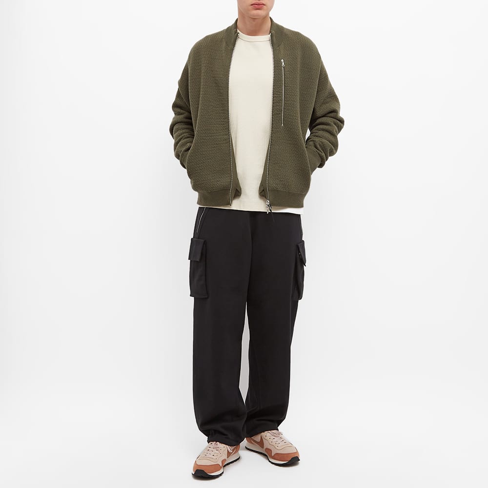 Nike Every Stitch Solid Color Zip Long Sleeve Sweater Men sweater Green DR5409-325