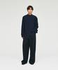 ZIOSONGZIO [Collection] Tie Detachable Shirt Navy Bi2Sh205Ny