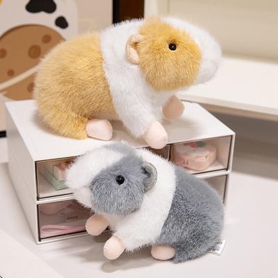 Simulação Porquinho da Índia Brinquedo de Pelúcia Boneca Hamster Boneca de Pano Boneca Leitão Ornamento